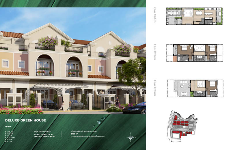 nhà phố the river park 1 aqua city