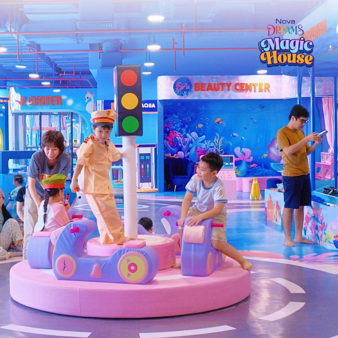 hình ảnh khai trương Nova Dreams Magic House Tầng 3 Aqua City