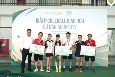 giải đấu giao hữu Pickleball cư dân Aqua City 2026