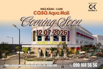 nhà hàng Casa Aqua Mall tại Aqua City